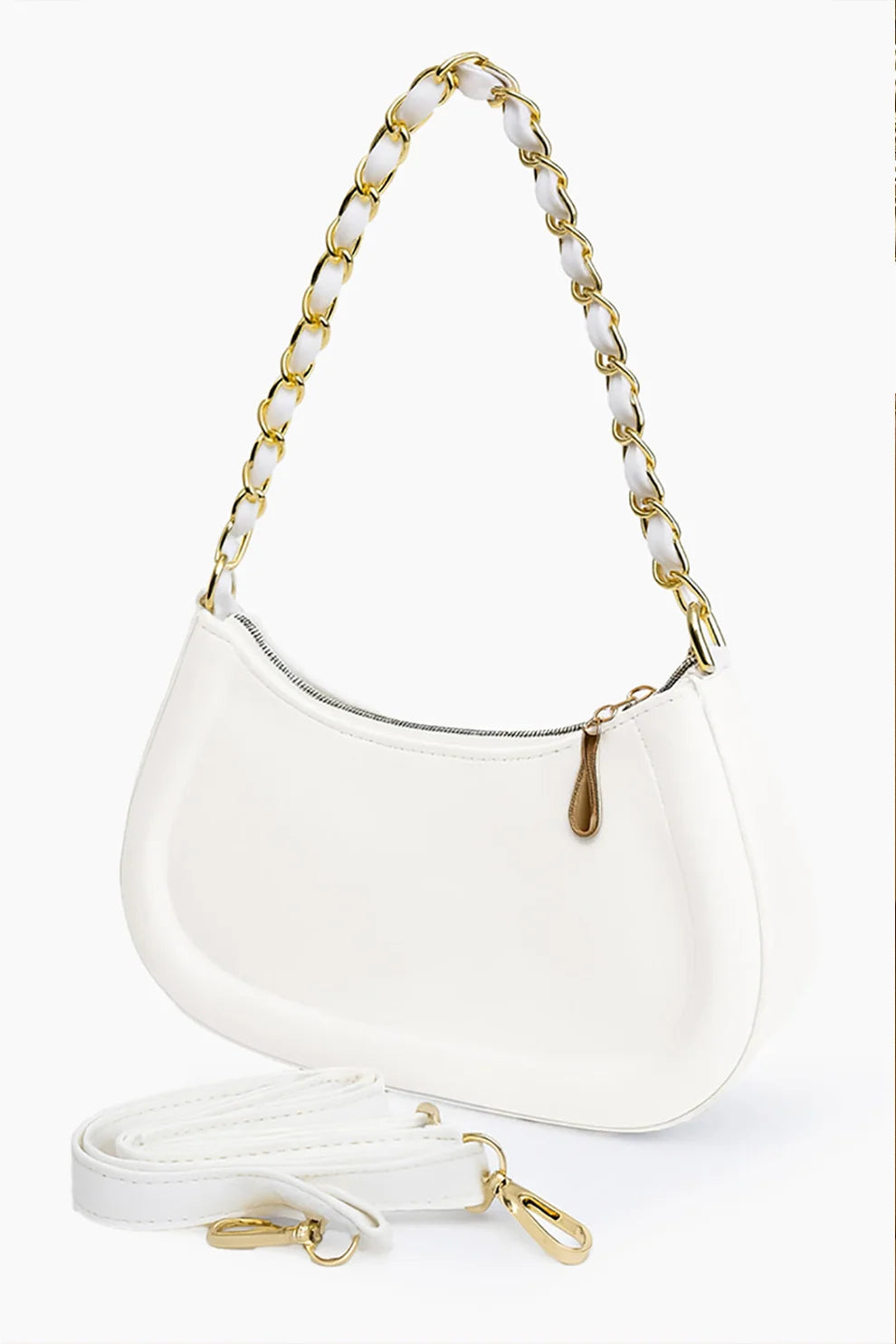 The Moon Bag-White