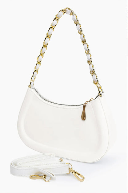 The Moon Bag-White