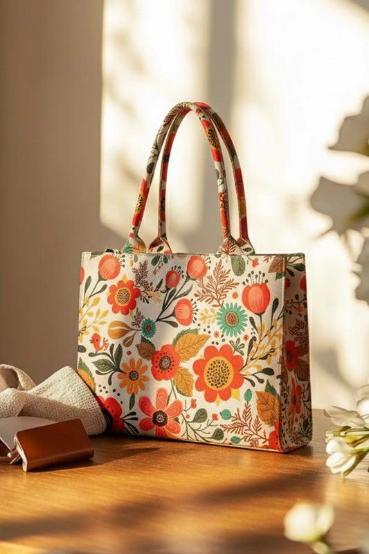 Culture Canvas Tote Sun Floral
