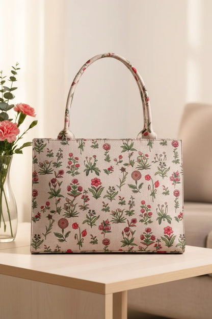 Culture Canvas Tote Peach Blossom