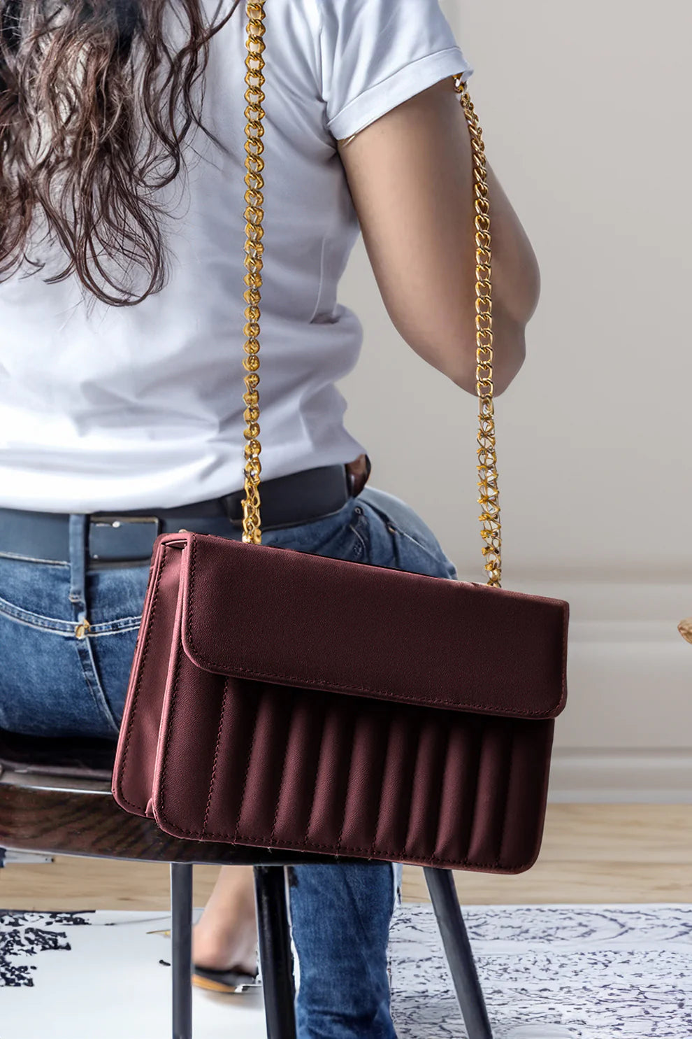 Culture- Wanderlite Shoulder Bag - Brown