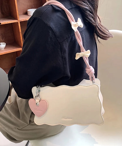 Heart Handbag Pink Strap (High Quality)
