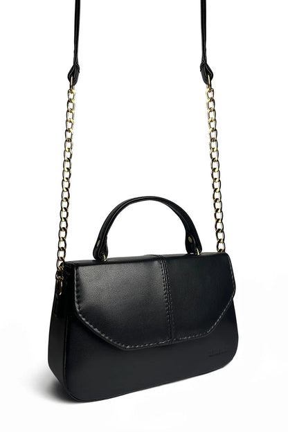 The Bella Charm Handbag-Black