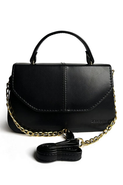The Bella Charm Handbag-Black