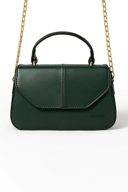 The Bella Charm Handbag-Green