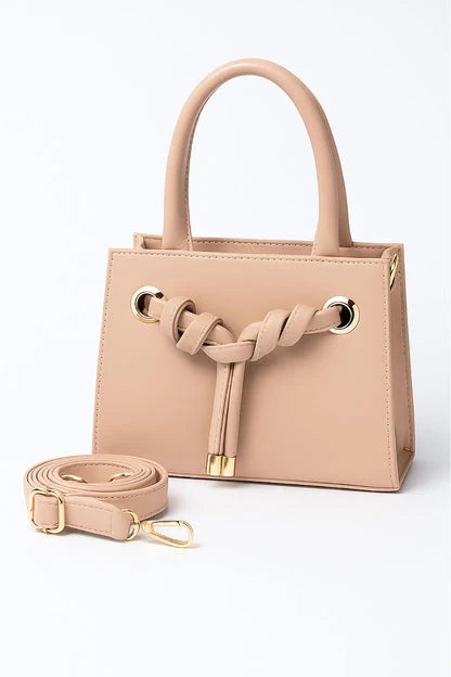 Culture Knot Mini Handbag-Pink
