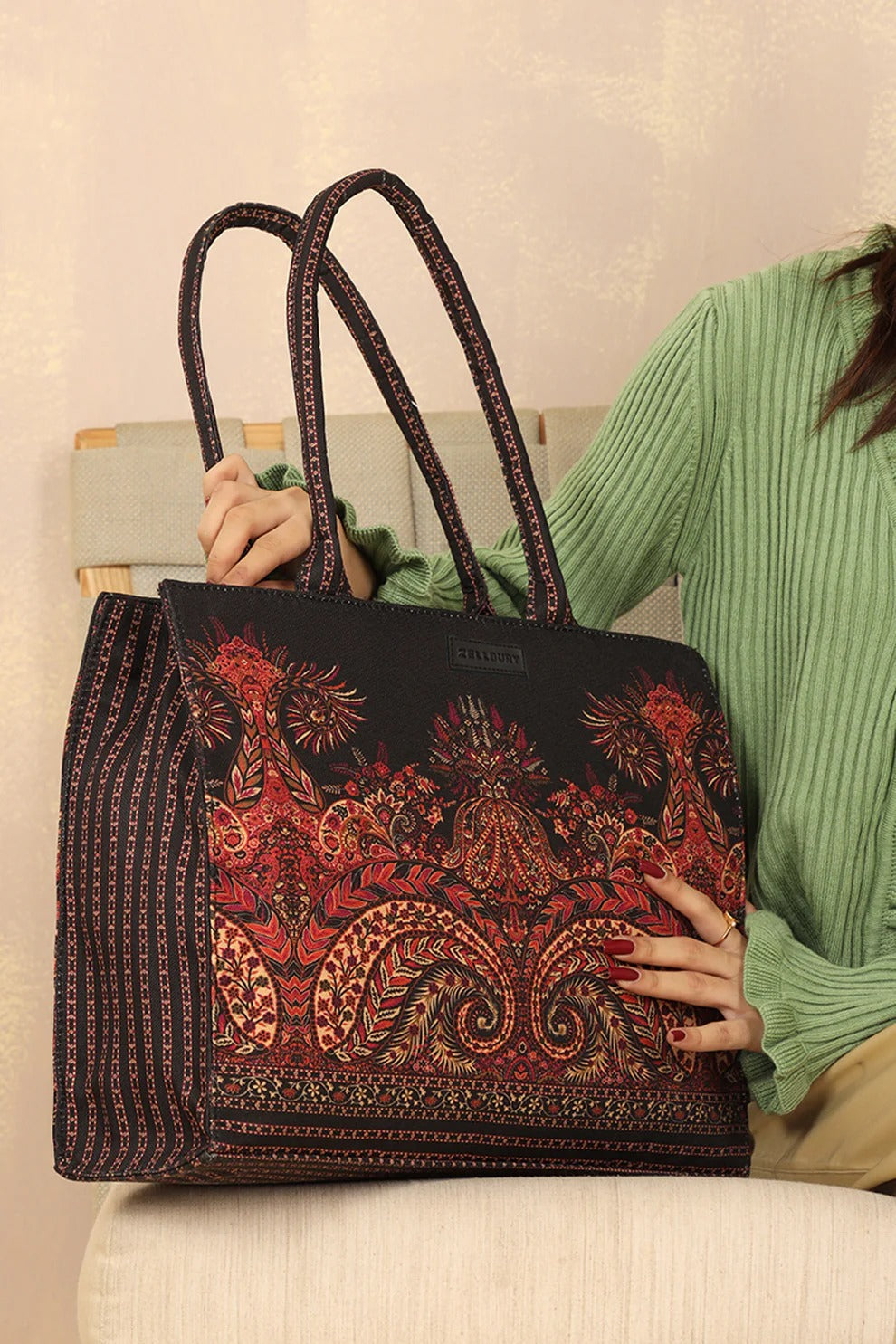 Culture Canvas Tote Mughal Muse