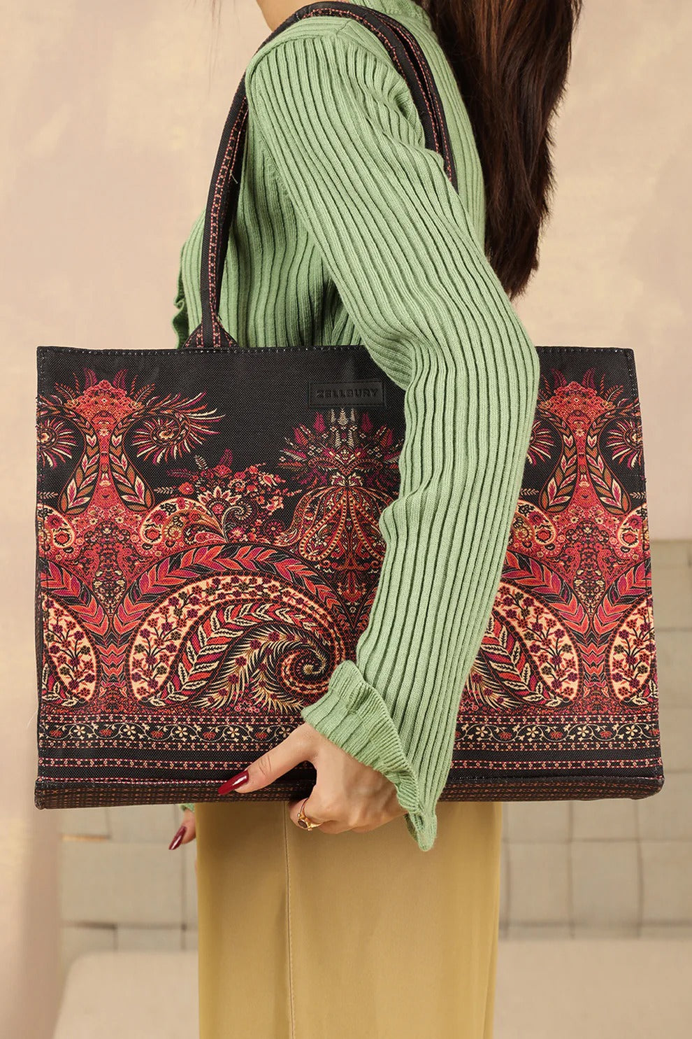 Culture Canvas Tote Mughal Muse