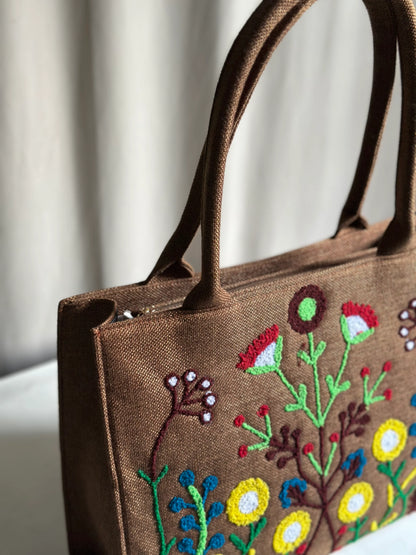 Ideas Gul Ahmed Premium Handmade Embossed Work Brown (LIMITED STOCK)