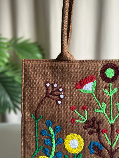 Ideas Gul Ahmed Premium Handmade Embossed Work Brown (LIMITED STOCK)