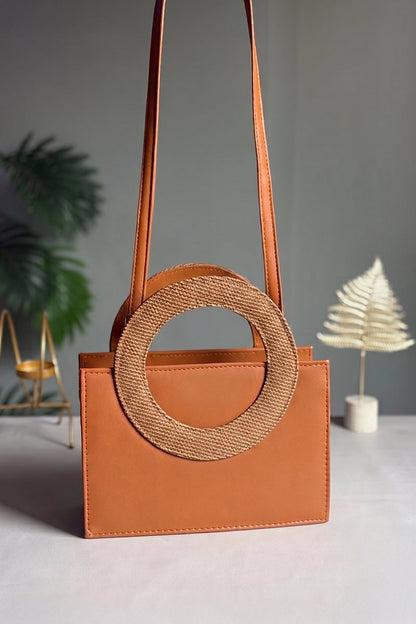Culture Handbag O-Ring - Brown