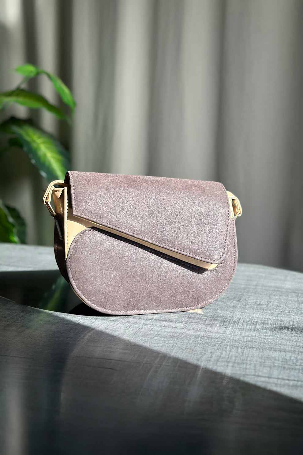 Culture Sling Shoulder Bag Lumez - Dark Brown