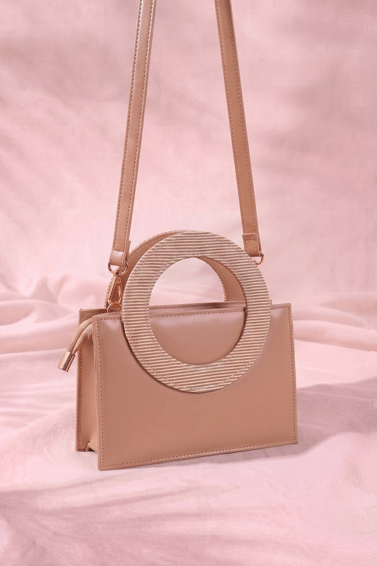 Culture Handbag O-Ring - Beige