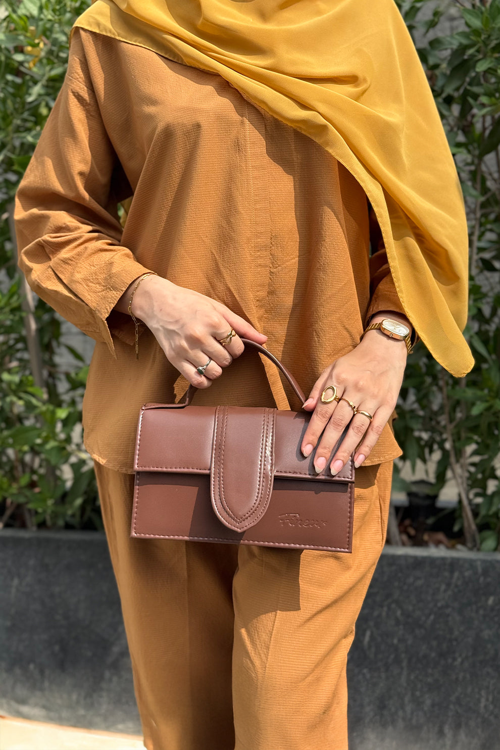 Culture Handbag Bambyno - Brown