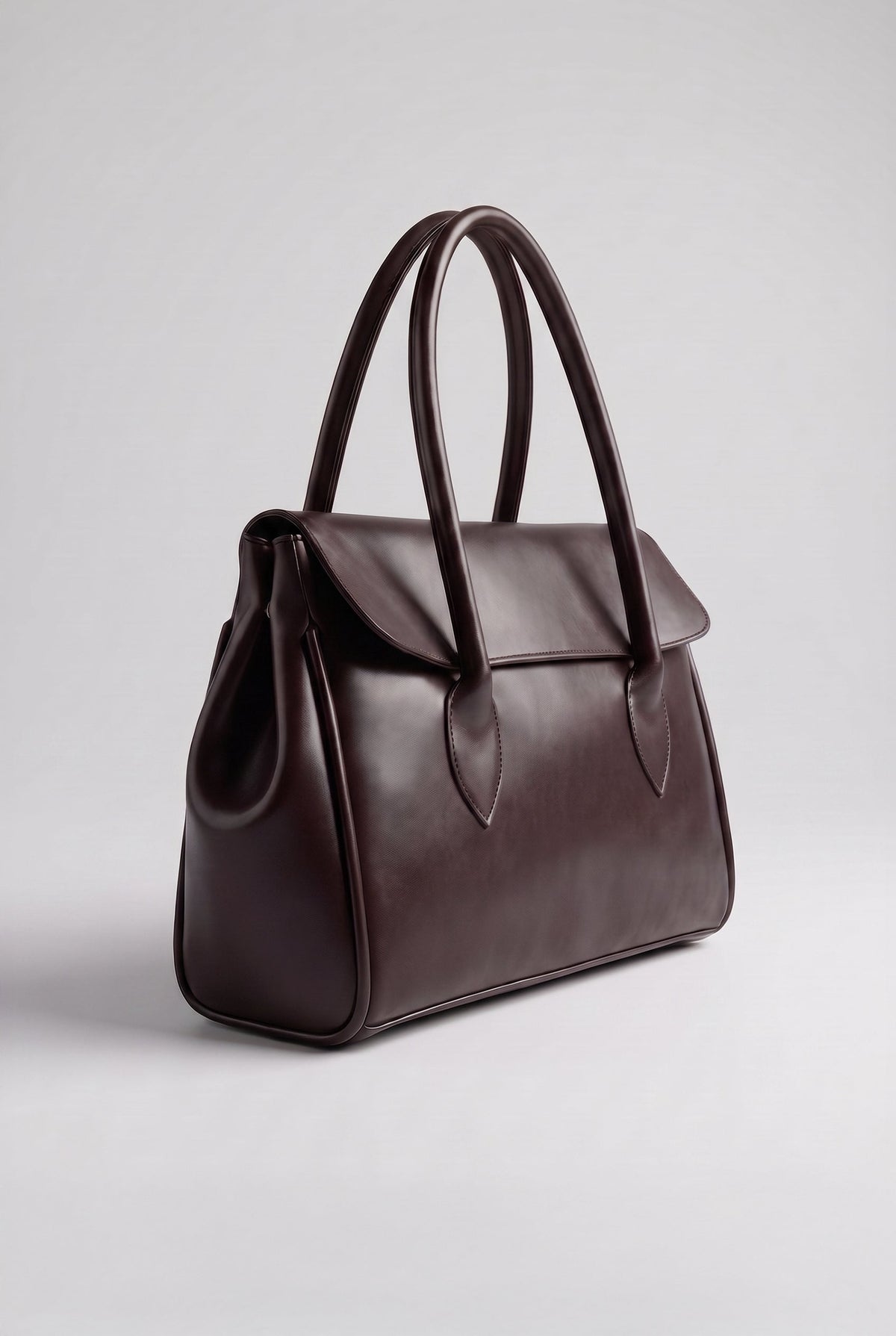 Culture Office Tote - Dark Brown