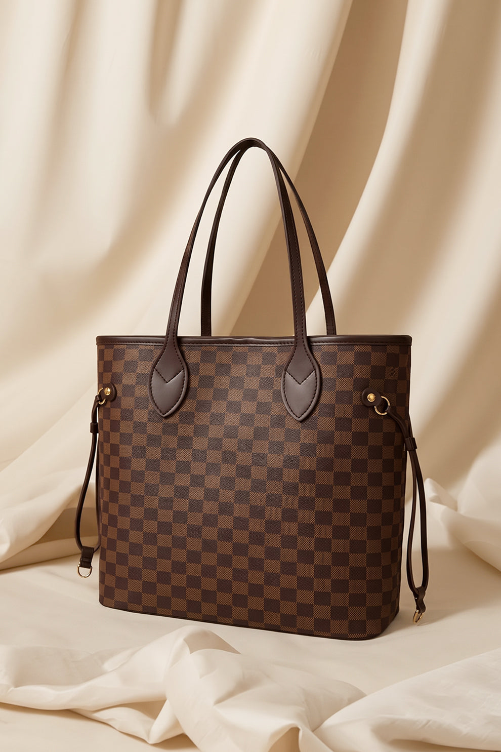 Culture Duo Tote Checkered - Brown