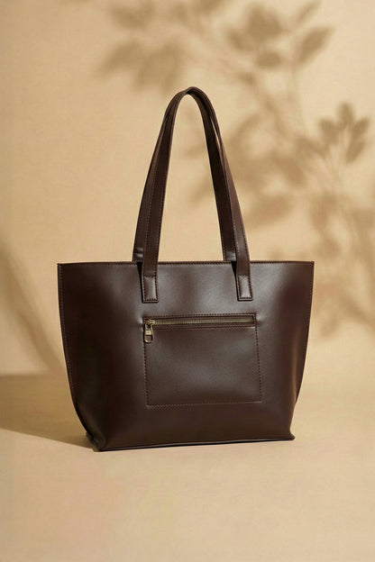 Culture Tote Alexa -Dark Brown