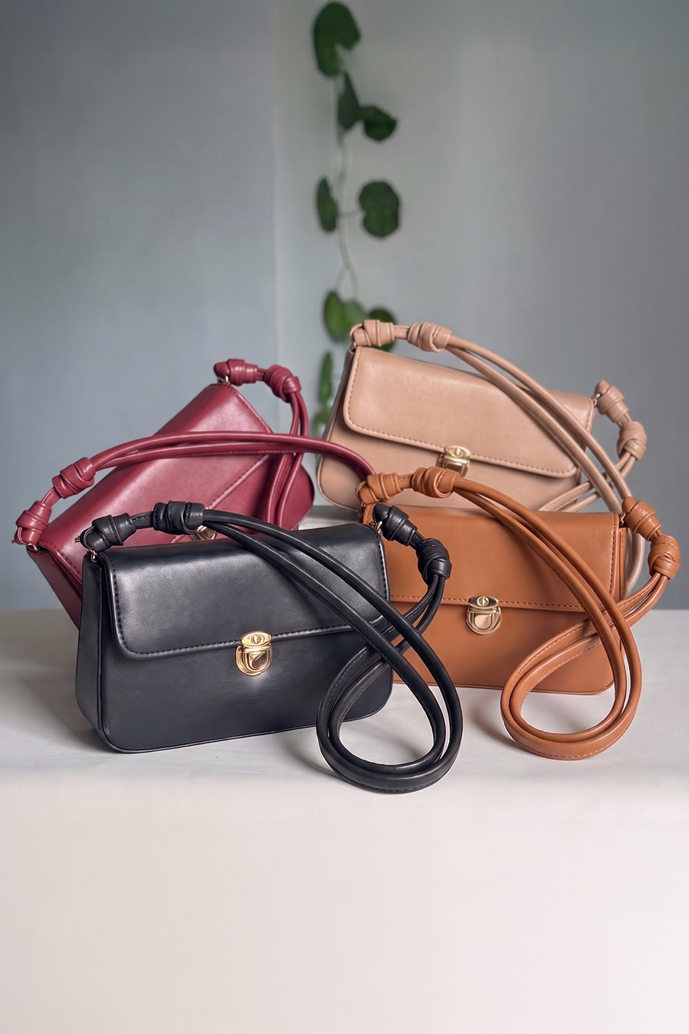 Culture Shoulder Bag Knox - Maroon