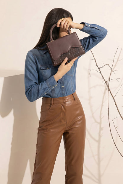 Culture HandBag Wavina - Coffee Brown
