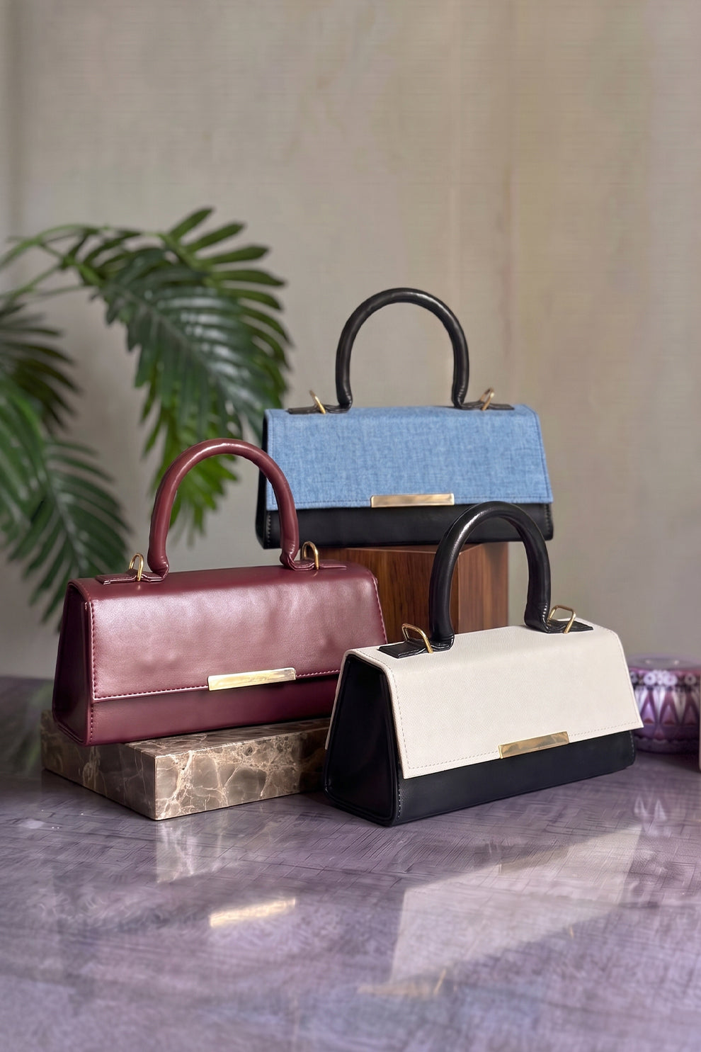 Culture Handbag Vesper - Maroon