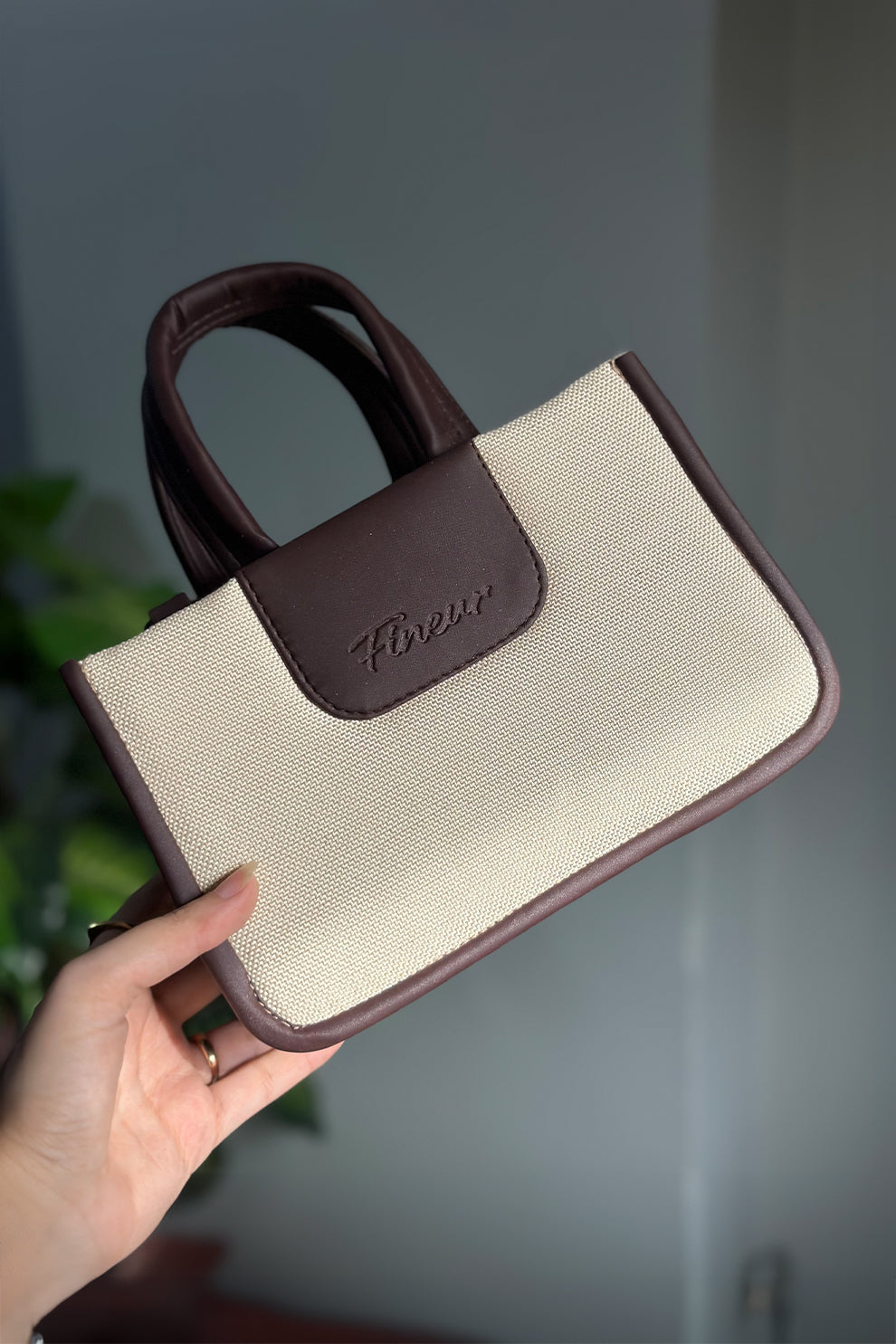 Culture HandBag Haze - Coffee Brown