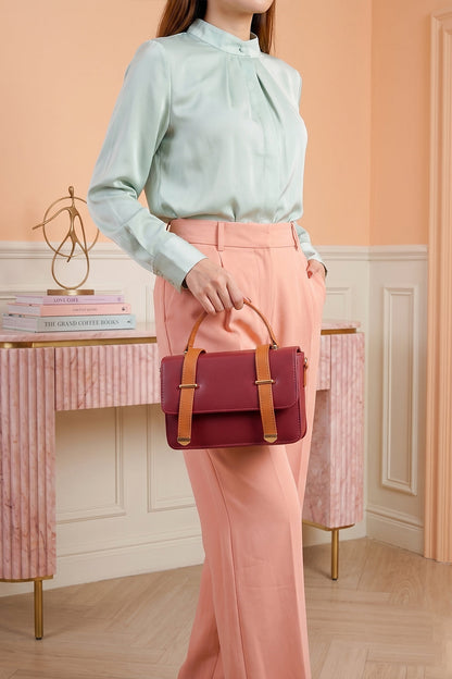 Culture Handbag Melora - Burgundy