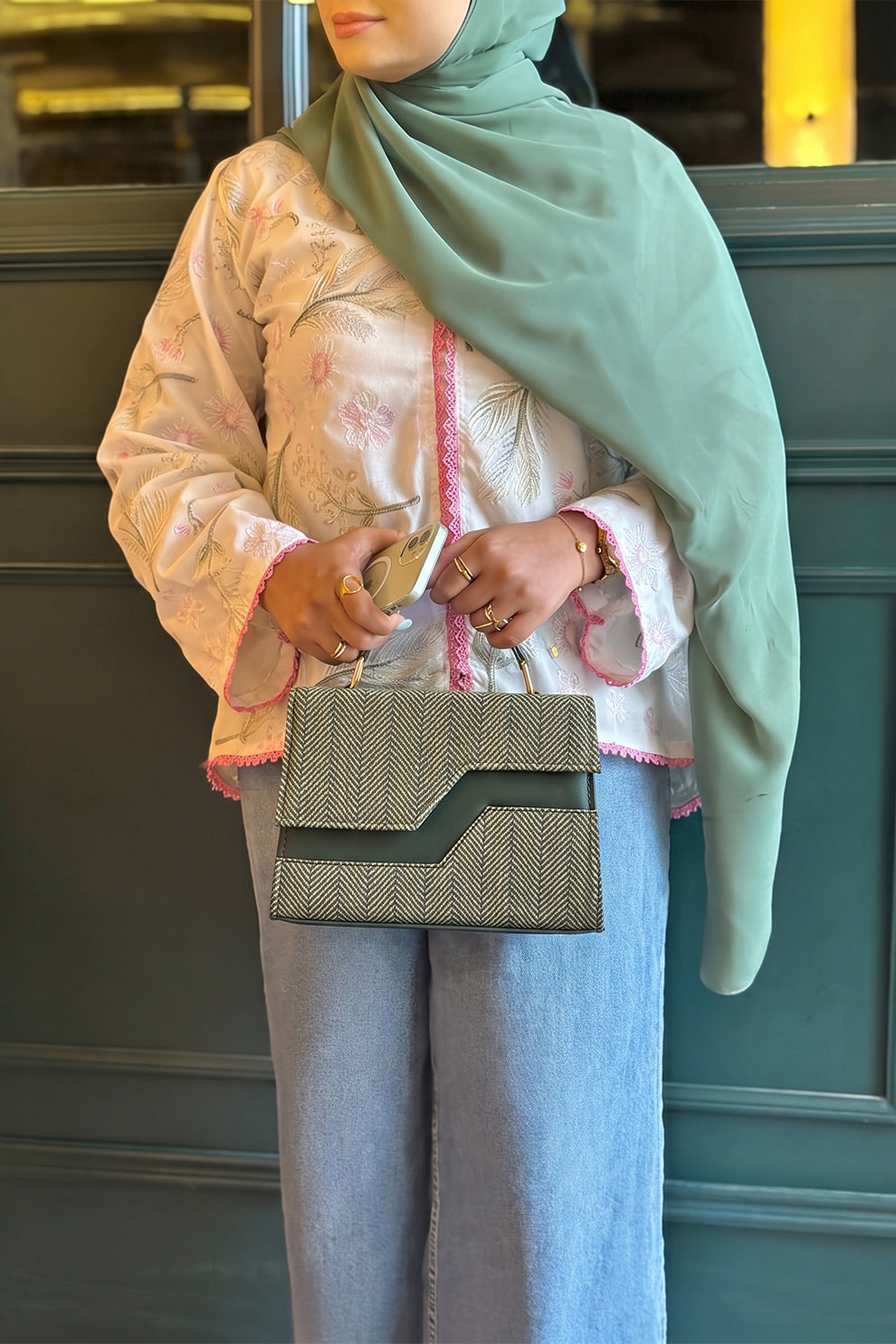 Culture HandBag Liana - Emelard