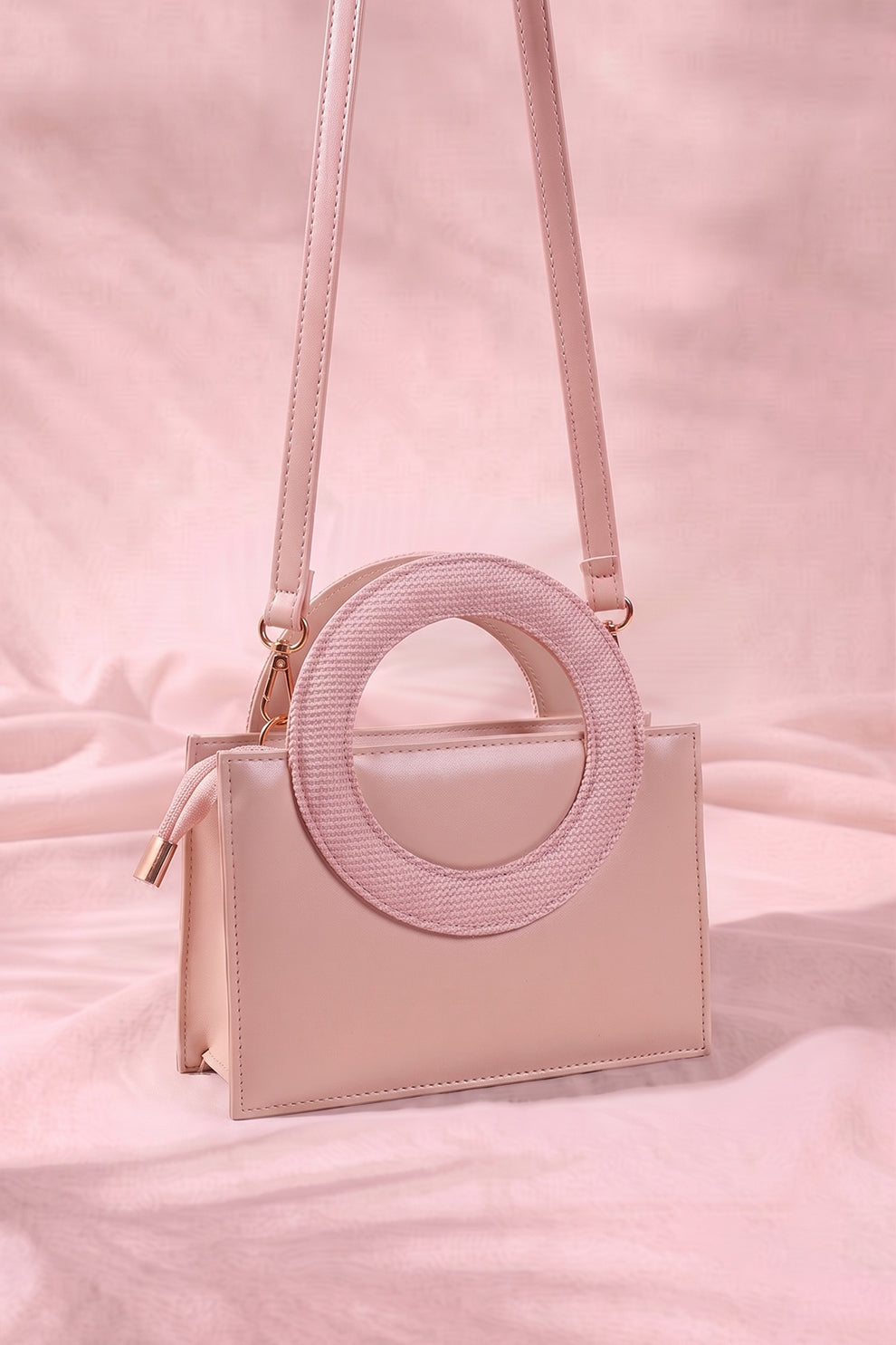 Culture Handbag O-Ring - Blush Pink