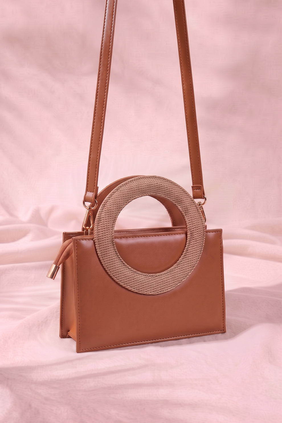 Culture Handbag O-Ring - Brown
