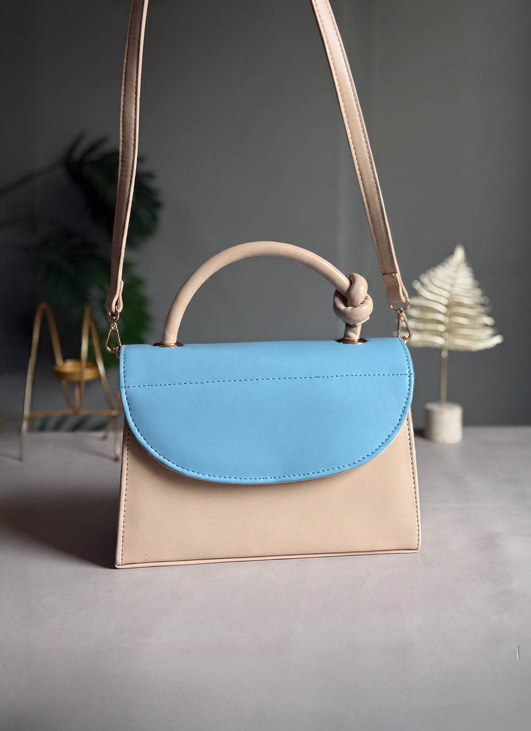 Culture Handbag Stella Knot - Sky Blue