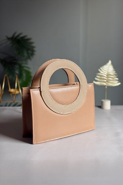 Culture Handbag O-Ring - Beige