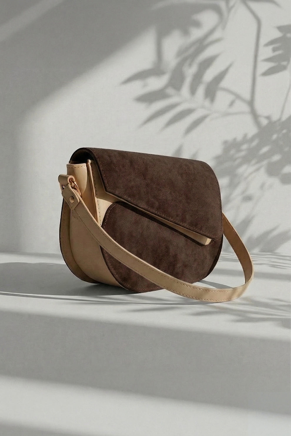 Culture Sling Shoulder Bag Lumez - Dark Brown
