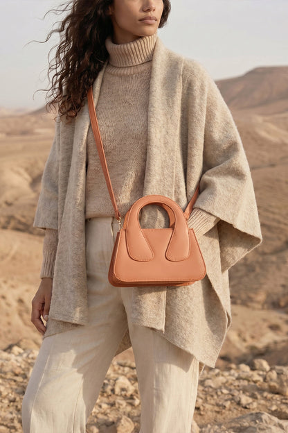 Culture Handbag Crest - Tan