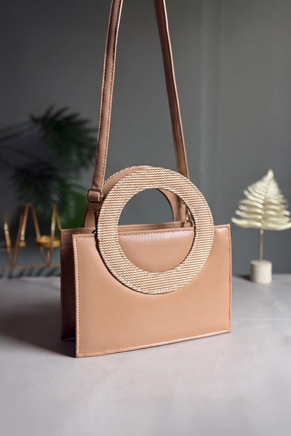 Culture Handbag O-Ring - Beige
