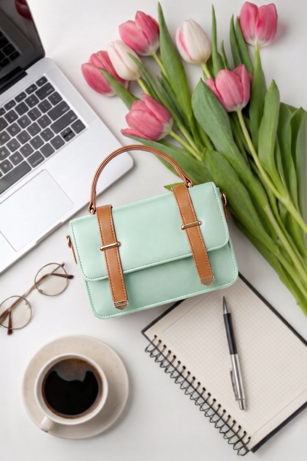 Culture Handbag Melora - Mint Green
