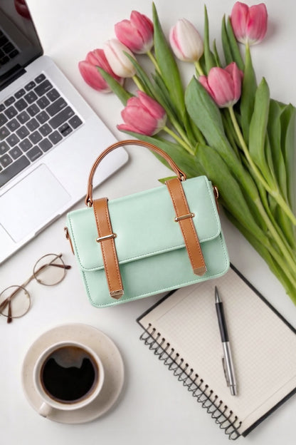 Culture Handbag Melora - Mint Green