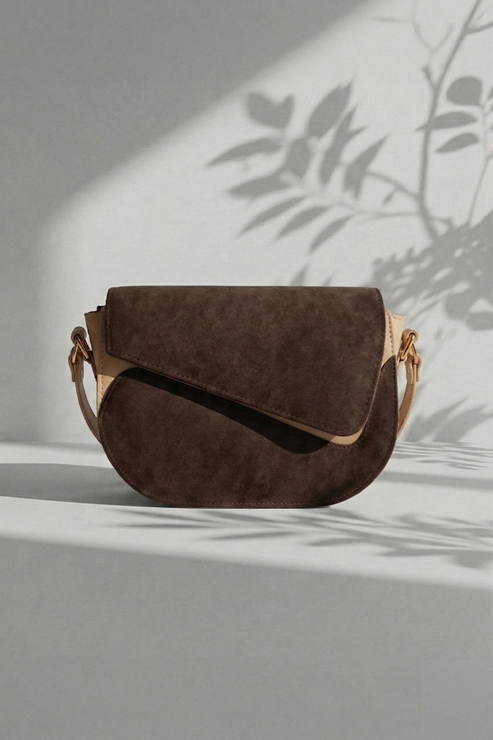 Culture Sling Shoulder Bag Lumez - Dark Brown