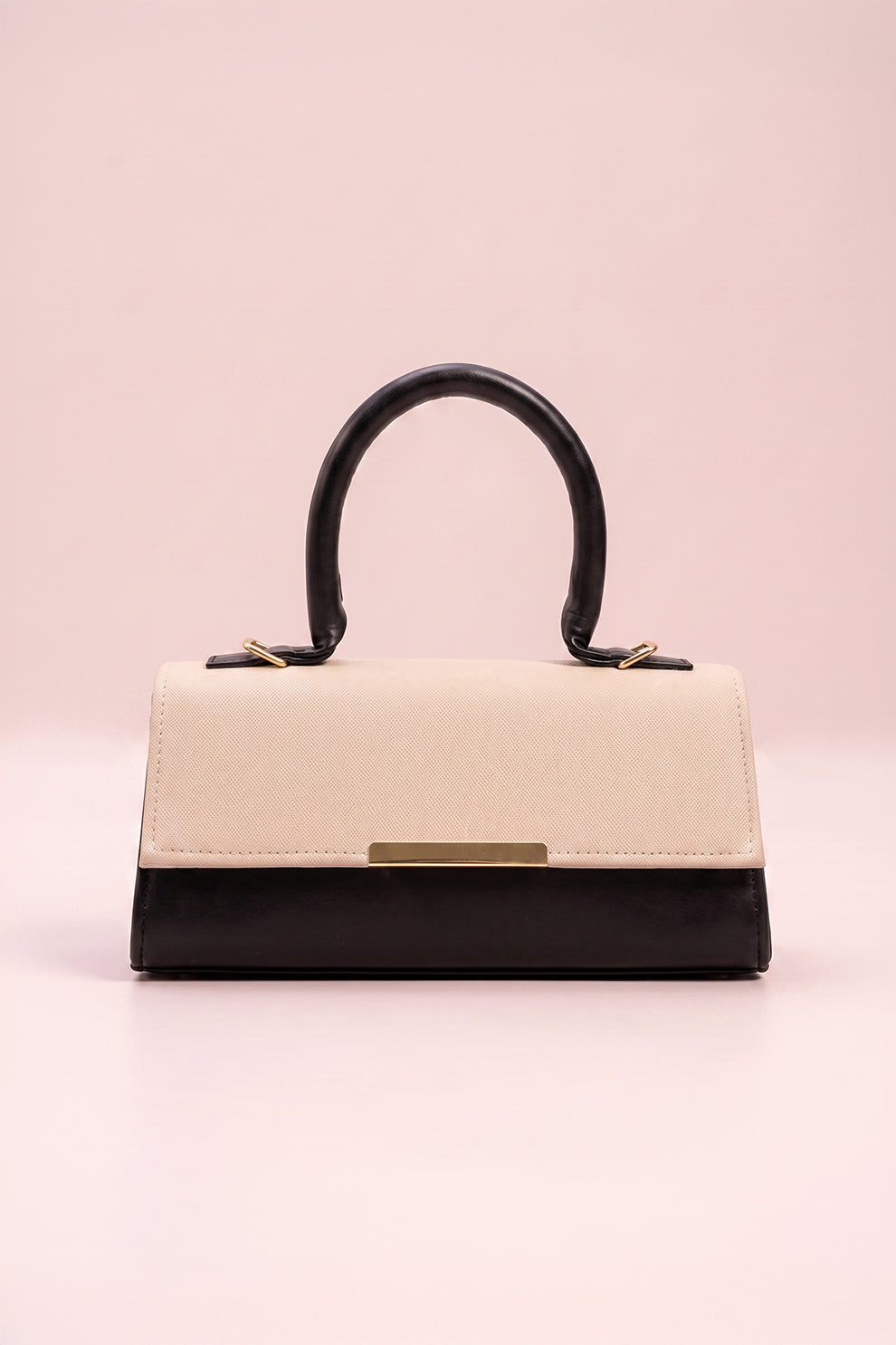 Culture Handbag Vesper - Cream And Black