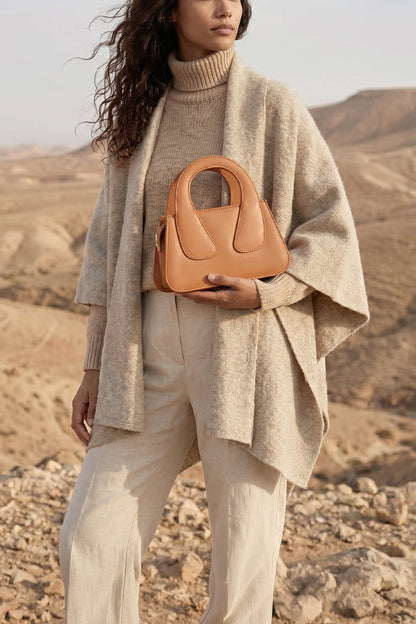 Culture Handbag Crest - Tan