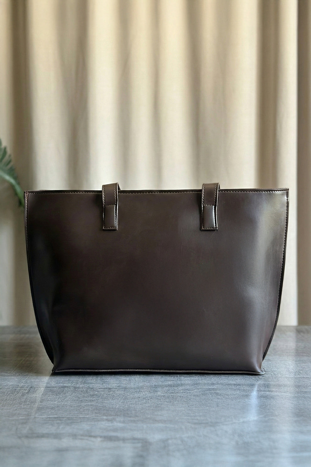 Culture Tote Alexa -Dark Brown