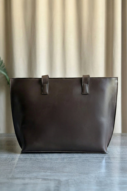 Culture Tote Alexa -Dark Brown