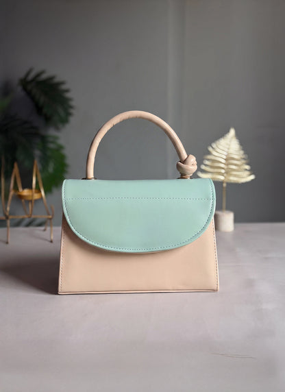 Culture Handbag Stella Knot - Cyan