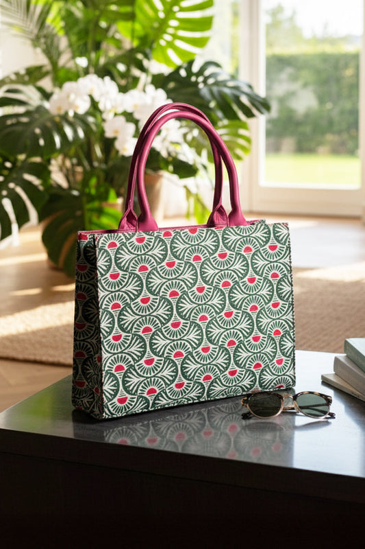 Culture Canvas Tote Bags Cherry