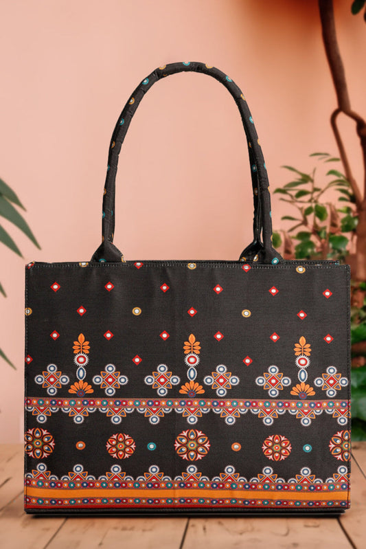Culture Canvas Tote Midnight Bloom